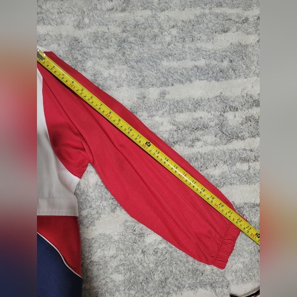 Alfred Dunner Red, White, and Blue Colorblock Jacket - Picture 10 of 10